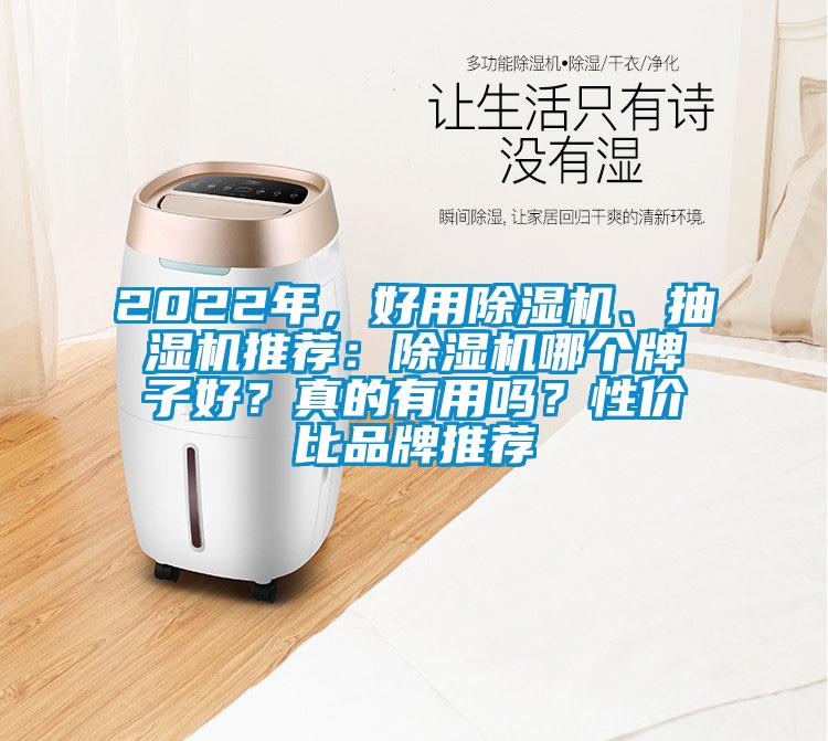 2022年，好用除湿机、抽湿机推荐：除湿机哪个牌子好？真的有用吗？性价比品牌推荐