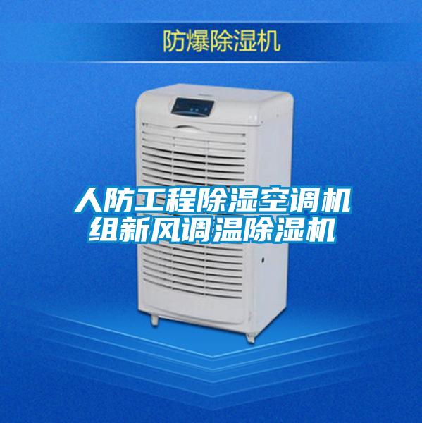 人防工程除湿空调机组新风调温除湿机
