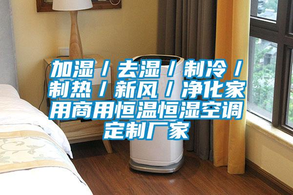 加湿／去湿／制冷／制热／新风／净化家用商用恒温恒湿空调定制厂家