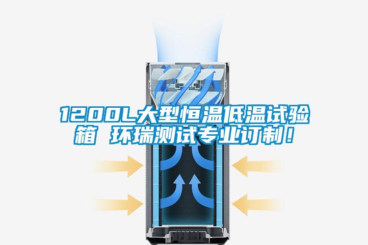 1200L大型恒温低温试验箱 环瑞测试专业订制！