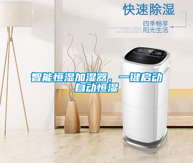 智能恒湿加湿器，一键启动自动恒湿