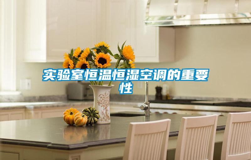 实验室恒温恒湿空调的重要性