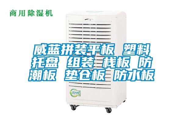 威蓝拼装平板 塑料托盘 组装 栈板 防潮板 垫仓板 防水板