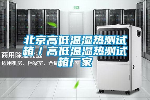 北京高低温湿热测试箱／高低温湿热测试箱厂家