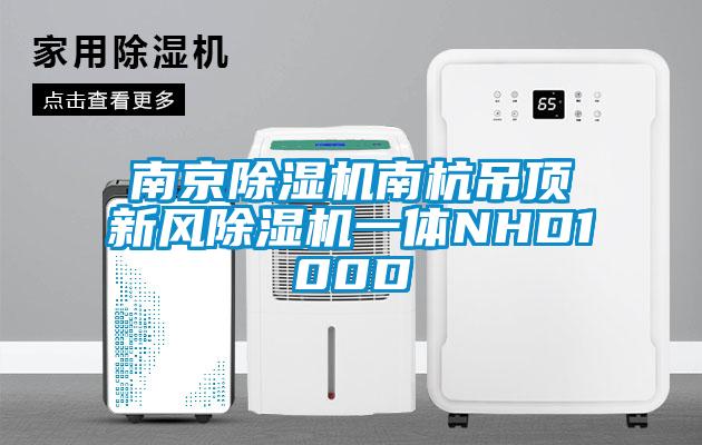 南京除湿机南杭吊顶新风除湿机一体NHD100D