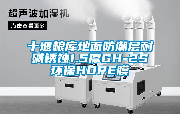 十堰粮库地面防潮层耐碱锈蚀1.5厚GH-2S环保HDPE膜