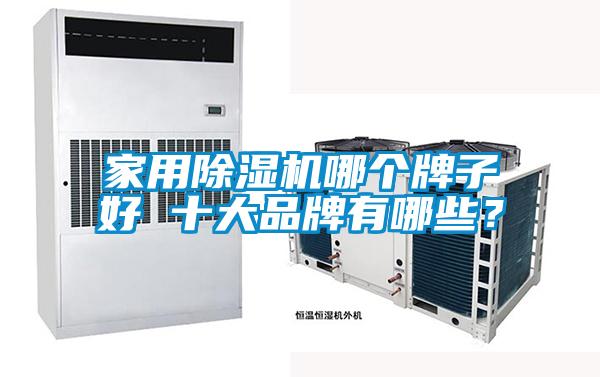 家用除湿机哪个牌子好 十大品牌有哪些？