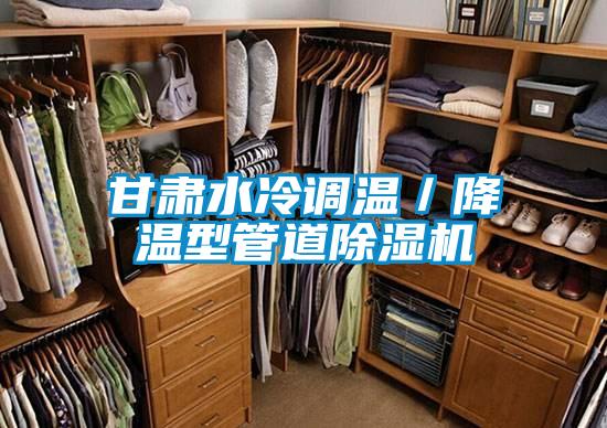 甘肃水冷调温／降温型管道除湿机