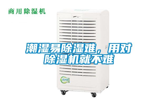 潮湿易除湿难，用对除湿机就不难