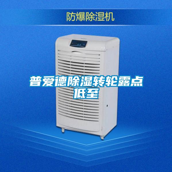 普爱德除湿转轮露点低至