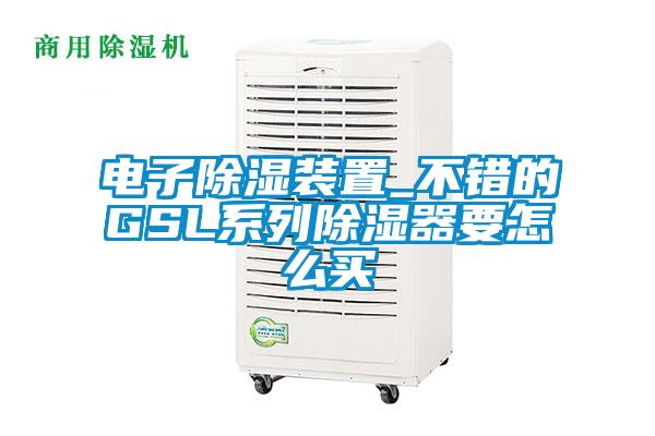 电子除湿装置_不错的GSL系列除湿器要怎么买