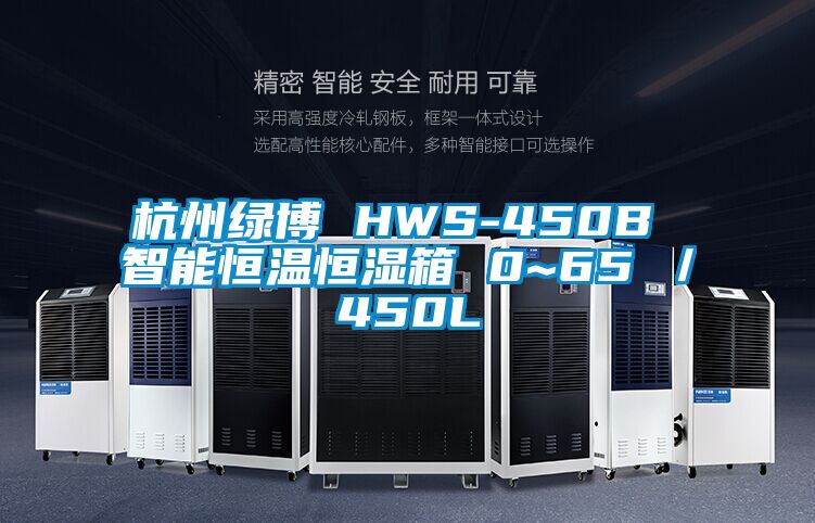 杭州绿博 HWS-450B 智能恒温恒湿箱 0~65℃／450L