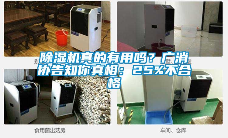 除湿机真的有用吗？广消协告知你真相：25%不合格