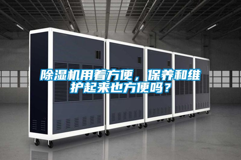 除湿机用着方便，保养和维护起来也方便吗？