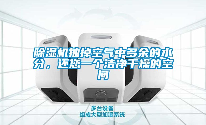 除湿机抽掉空气中多余的水分，还您一个洁净干燥的空间