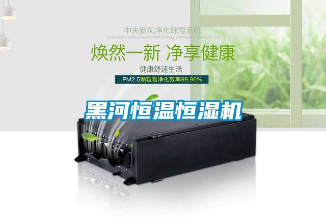 黑河恒温恒湿机